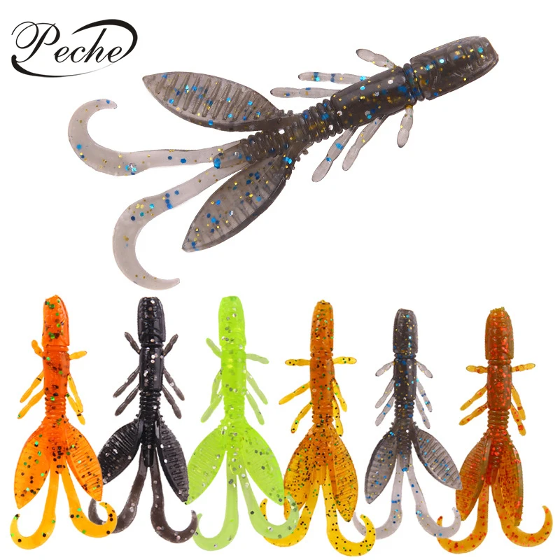 Peche Shrimp Soft Baits Fishing Lures Shads Wobblers Crankbaits for Carp Fishing Weichen Garnelen Artificial Squid Pesca 1pc
Peche Shrimp Soft Baits Fishing Lures Shads Wobblers Crankbaits for Carp Fishing Weichen Garnelen Artificial Squid Pesca 1pc