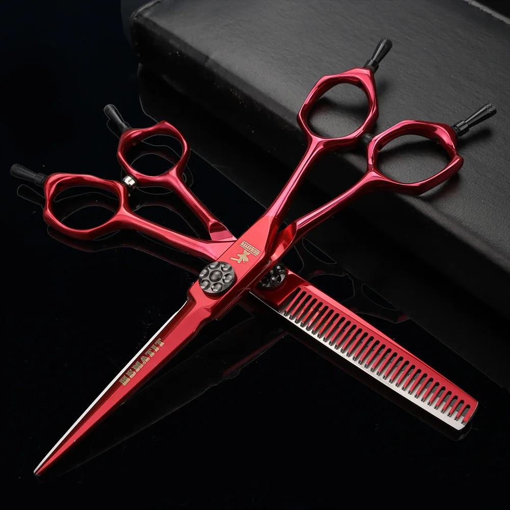 A-shape hairdressing scissors The latest style 6-inch hairdressing scissors hair salon barber senior 440C steel
A-shape hairdressing scissors The latest style 6-inch hairdressing scissors hair salon barber senior 440C steel