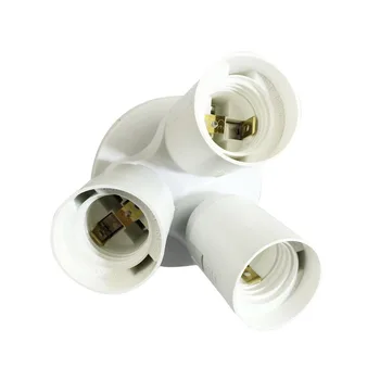 E27E40-3E27 3 in 1 Base Socket 110V-240V Splitter Lamp Socket Light Lamps Bulb Adapter Adjustable Holder
E27E40-3E27 3 in 1 Base Socket 110V-240V Splitter Lamp Socket Light Lamps Bulb Adapter Adjustable Holder