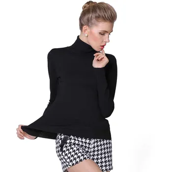 High quality thick winter warm women's sweater fashion knit soft pullover high collar autumn female sweater top W715
High quality thick winter warm women's sweater fashion knit soft pullover high collar autumn female sweater top W715