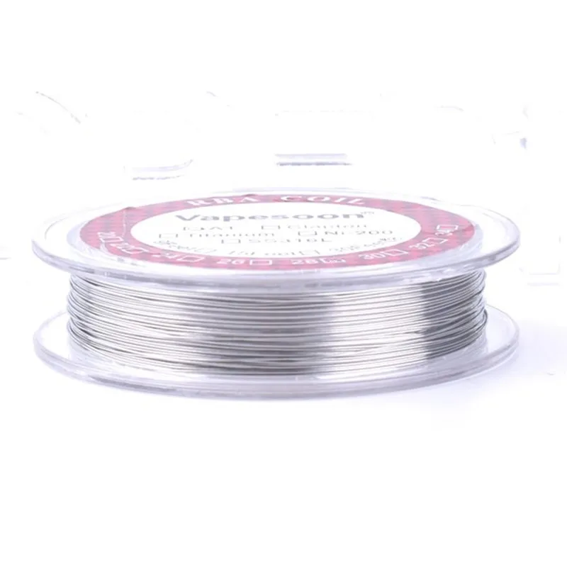 10m/roll Resistance wires Ni200 Nickel Heating Wire for DIY RDA RBA RDTA Atomizer Tank Coils Vaporizer Coil - 30 feet
10m/roll Resistance wires Ni200 Nickel Heating Wire for DIY RDA RBA RDTA Atomizer Tank Coils Vaporizer Coil - 30 feet