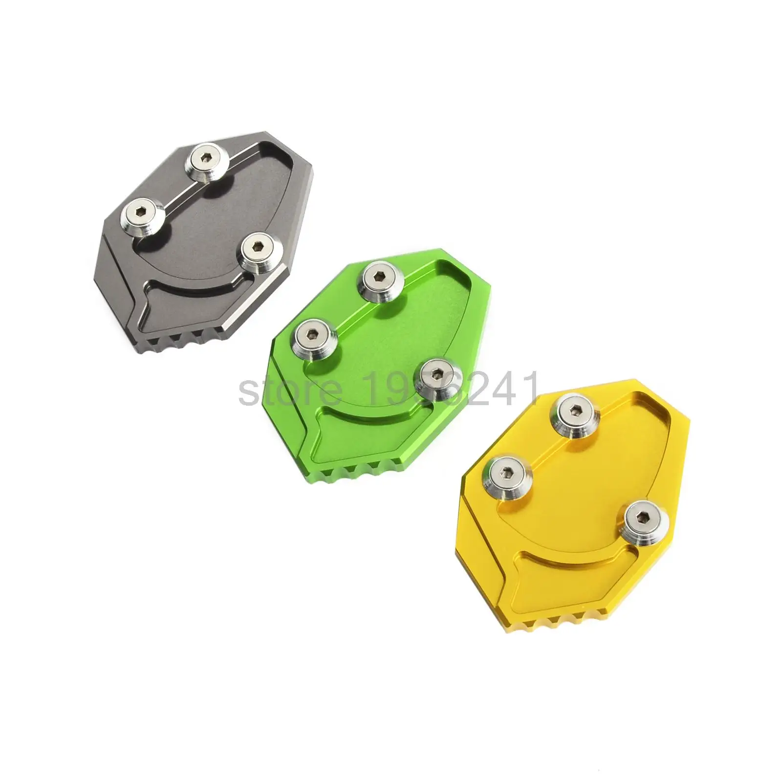 CNC Kickstand Side Stand Pad for Kawasaki Ninja ZX14R ZX14 ZZR1400 2006-2015 GTR1400 Concours 14 2008-2015
CNC Kickstand Side Stand Pad for Kawasaki Ninja ZX14R ZX14 ZZR1400 2006-2015 GTR1400 Concours 14 2008-2015