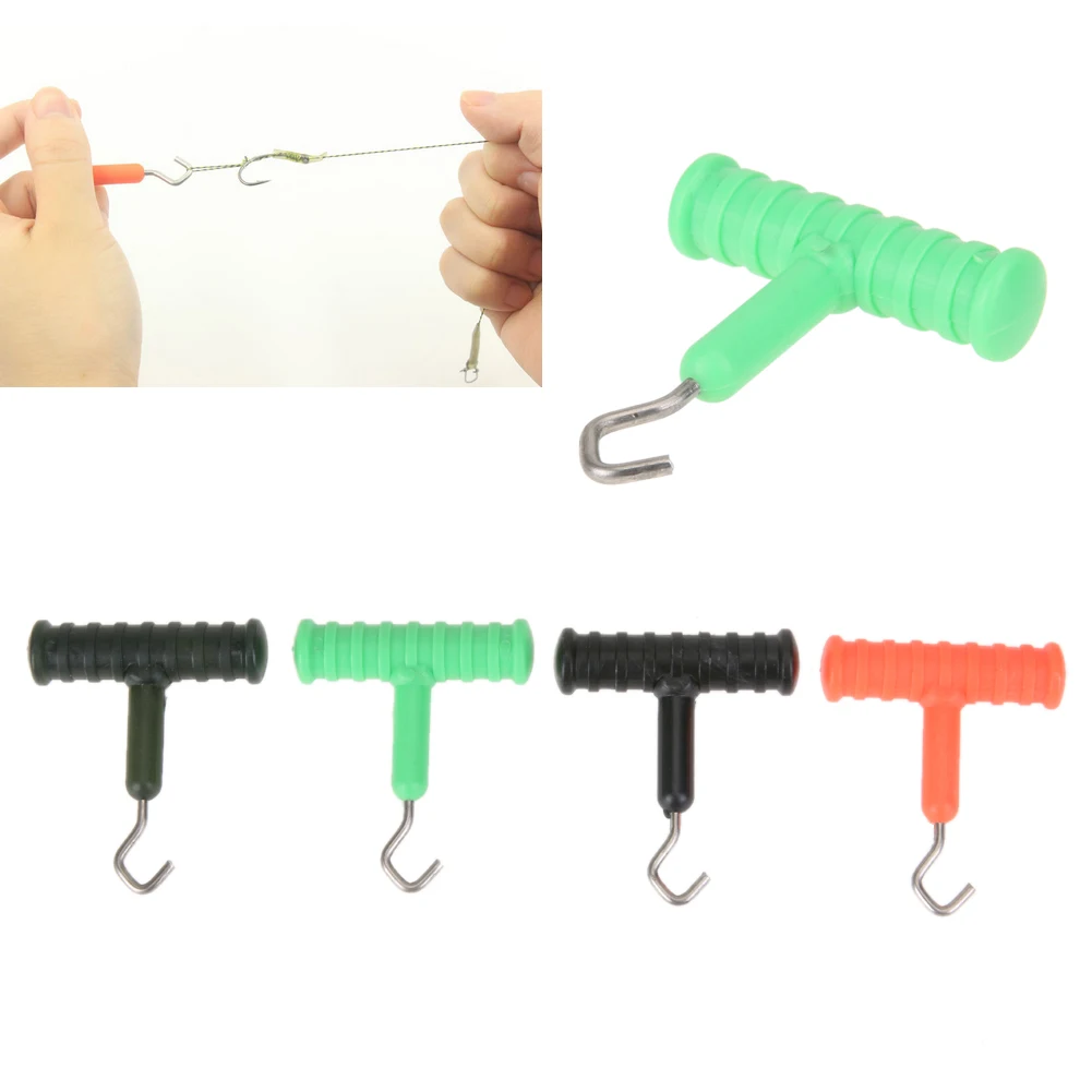 4pcs Carp Fishing Knot Puller Tool Stainless Steel Fish Puller Tool Strong T-handle Non-slip Knot Fishing Accessories 4 Color
4pcs Carp Fishing Knot Puller Tool Stainless Steel Fish Puller Tool Strong T-handle Non-slip Knot Fishing Accessories 4 Color