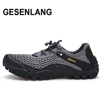 2019 Men's Running Shoes Breathable Mesh Summer Male Sneakers Anti-slip Durable Rubber Tourism Walking Outdoor Sports Shoes Gray
2019 Men's Running Shoes Breathable Mesh Summer Male Sneakers Anti-slip Durable Rubber Tourism Walking Outdoor Sports Shoes Gray