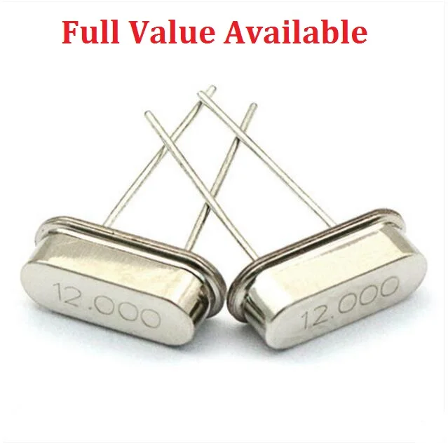 10PC 16M 16.000MHZ HC-49S 18.432 20 22.1184 24.0 27.145 30 32 32.768 Passive Crystal Oscillator 25 26 27 28 38 40 48 50 64 MHZ/M
10PC 16M 16.000MHZ HC-49S 18.432 20 22.1184 24.0 27.145 30 32 32.768 Passive Crystal Oscillator 25 26 27 28 38 40 48 50 64 MHZ/M