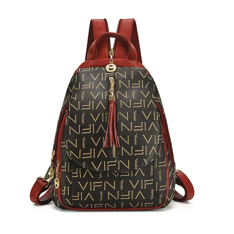 Fashion Women's Backpacks Women Bag PU Leather Backpack School Bags For Teenage Girls Multifunction School Shoulder Bags Mochila
Fashion Women's Backpacks Women Bag PU Leather Backpack School Bags For Teenage Girls Multifunction School Shoulder Bags Mochila