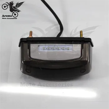 smoke lens New Black LED Motorcycle Bullet Rear Tail Brake Stop Running Plate red Light Integrated Lamp 12V universal parts part
smoke lens New Black LED Motorcycle Bullet Rear Tail Brake Stop Running Plate red Light Integrated Lamp 12V universal parts part