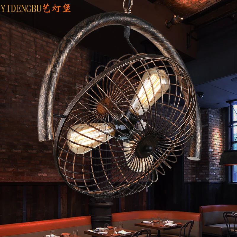 Retro industrial wind, Nordic restaurant chandelier, American country bar, study, personality, iron fan, chandelier.
Retro industrial wind, Nordic restaurant chandelier, American country bar, study, personality, iron fan, chandelier.