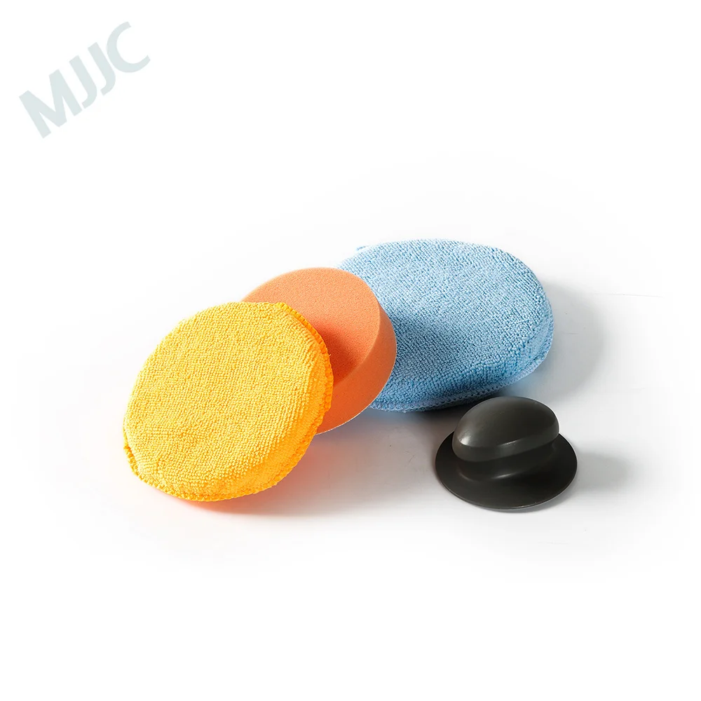 MJJC Magic Car waxing sponge Car interior washing Sponge with plastic handle 4 Kits
MJJC Magic Car waxing sponge Car interior washing Sponge with plastic handle 4 Kits