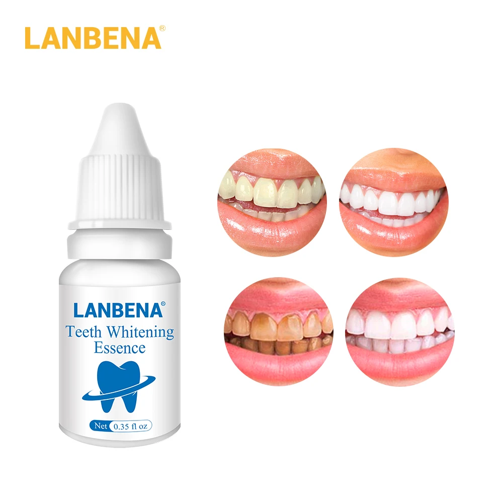 LANBENA Powerful Teeth Whitening Serum Powder Oral Hygiene Cleaning Essence Remover Plaque Stains Tooth Bleaching Tool 1pc | Красота и