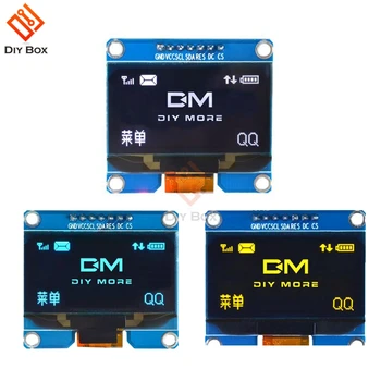 1.54 Inch 7PIN White/Blue/Yellow OLED Display Module 128x64 IIC I2C SPI Interface OLED Screen Board SPD0301 Drive IC 3.3-5V
1.54 Inch 7PIN White/Blue/Yellow OLED Display Module 128x64 IIC I2C SPI Interface OLED Screen Board SPD0301 Drive IC 3.3-5V