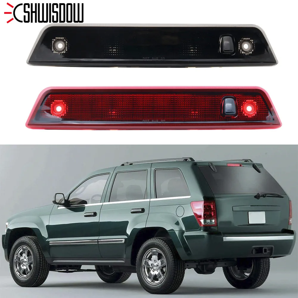 LED High Mount Stop Rear Tail Warning Light Lamp Red / Smoke Car Auto Third 3RD Brake Light for Jeep Grand Cherokee 2005-2010
LED High Mount Stop Rear Tail Warning Light Lamp Red / Smoke Car Auto Third 3RD Brake Light for Jeep Grand Cherokee 2005-2010