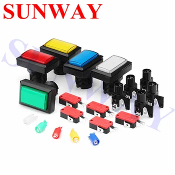 10PCS/Lot 50*33mm Rectangle game machine push button arcade LED momentary push button illuminated push button free shipping
10PCS/Lot 50*33mm Rectangle game machine push button arcade LED momentary push button illuminated push button free shipping