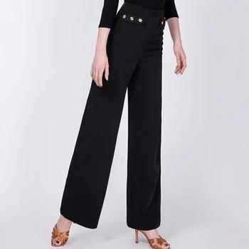 Ballroom Latin Dance Pants Women Black Straight Trousers Ladies Flamengo Tango Salsa Cha Cha Practice Performance Wear DN3632
Ballroom Latin Dance Pants Women Black Straight Trousers Ladies Flamengo Tango Salsa Cha Cha Practice Performance Wear DN3632