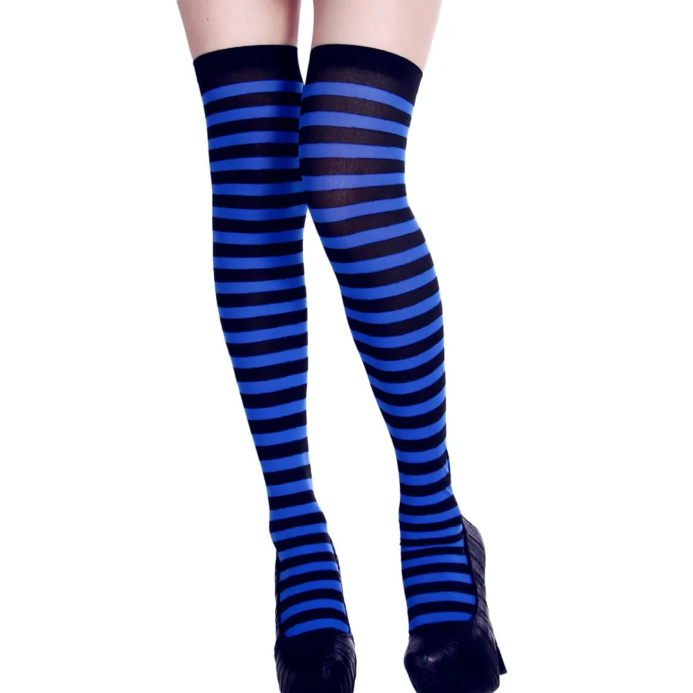Women Stripe Print Long Tube Knee Socks Fancy Dress Party Funny Dress Up Props Fashion Stockings Casual Thigh High Over Knee
Women Stripe Print Long Tube Knee Socks Fancy Dress Party Funny Dress Up Props Fashion Stockings Casual Thigh High Over Knee