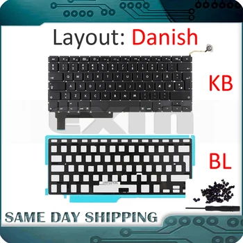 NEW for Apple Macbook Pro 15'' A1286 Danish Denish Danmark DK Keyboard+ Backlight Backlit +Screws 2009 2010 2011 2012 Year
NEW for Apple Macbook Pro 15'' A1286 Danish Denish Danmark DK Keyboard+ Backlight Backlit +Screws 2009 2010 2011 2012 Year