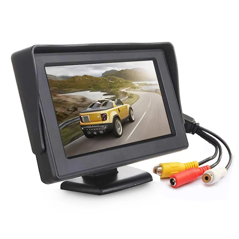 Free Shipping 4.3 Inch PAL/SNTC TFT LCD Screen Display Car Reverse Monitor For Car Rear View Camera
Free Shipping 4.3 Inch PAL/SNTC TFT LCD Screen Display Car Reverse Monitor For Car Rear View Camera