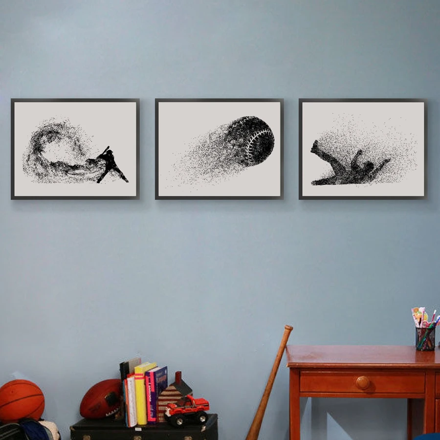 Baseball Player Silhouette Print Wall Pictures , Abstract Drawing Baseball Poster Wall Art Canvas Poster Baseball Room Decor
Baseball Player Silhouette Print Wall Pictures , Abstract Drawing Baseball Poster Wall Art Canvas Poster Baseball Room Decor