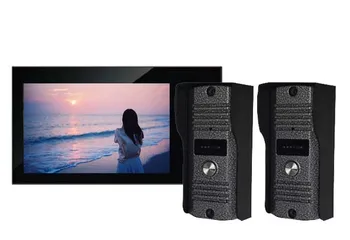 Home Security Intercom system 7" Touch Key Screen LCD Color Video Door Phone/Doorbell Night Vision Eye Camera Doorphone 2V1
Home Security Intercom system 7" Touch Key Screen LCD Color Video Door Phone/Doorbell Night Vision Eye Camera Doorphone 2V1