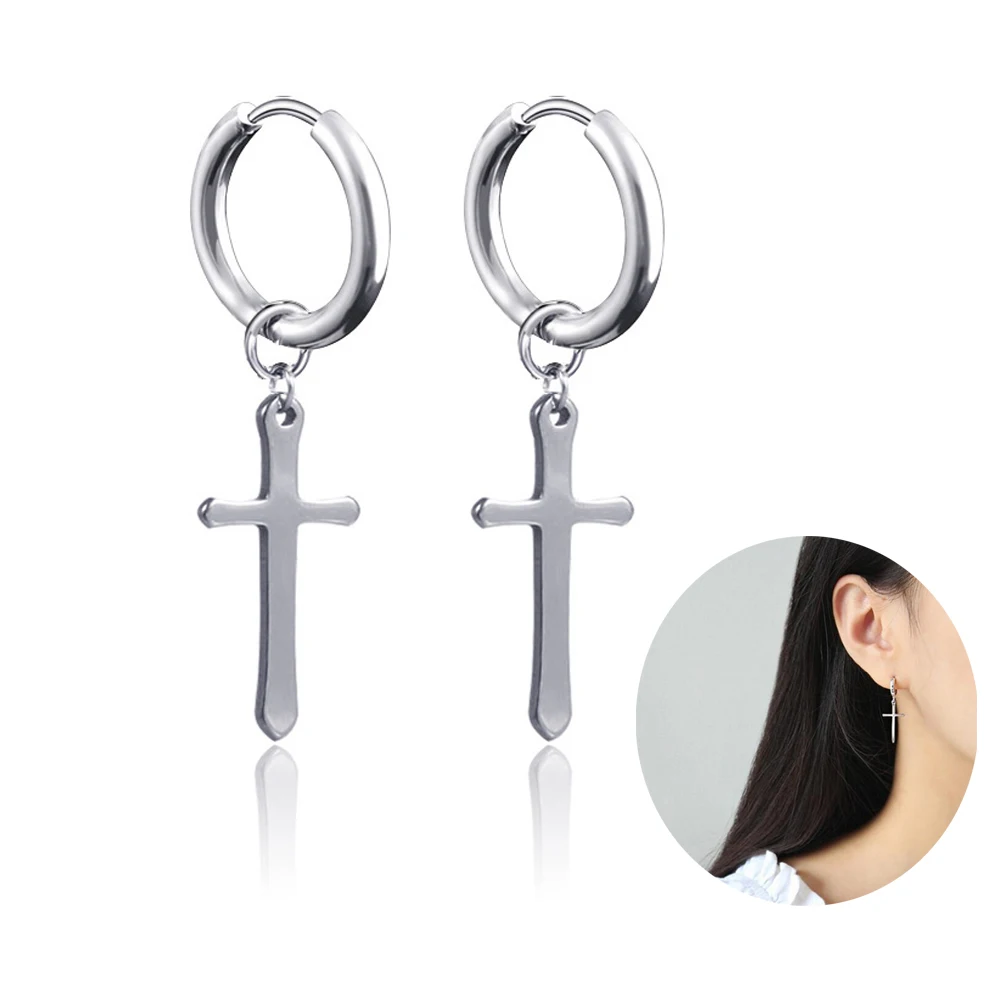 1Pair Cross Single Earring Stud Korean Version Casual Jewelry for Women and Girls Hypoallergenic
1Pair Cross Single Earring Stud Korean Version Casual Jewelry for Women and Girls Hypoallergenic