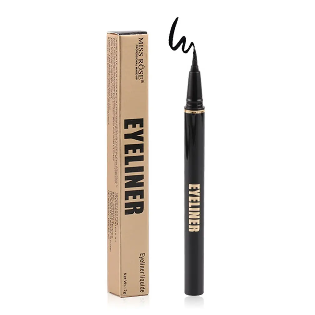 Black Eyeliner Pen Structure Eyeliner Eye Makeup Waterproof Eyeliner Long-lasting Easy to Wear Fast/Quick Dry Women Make Up
Black Eyeliner Pen Structure Eyeliner Eye Makeup Waterproof Eyeliner Long-lasting Easy to Wear Fast/Quick Dry Women Make Up