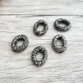 10Pcs Black Crystal Rhinestone Zircon Paved Tube Connector,Spacer Beads DIY Making Bracelet necklace Jewelry CT399
10Pcs Black Crystal Rhinestone Zircon Paved Tube Connector,Spacer Beads DIY Making Bracelet necklace Jewelry CT399