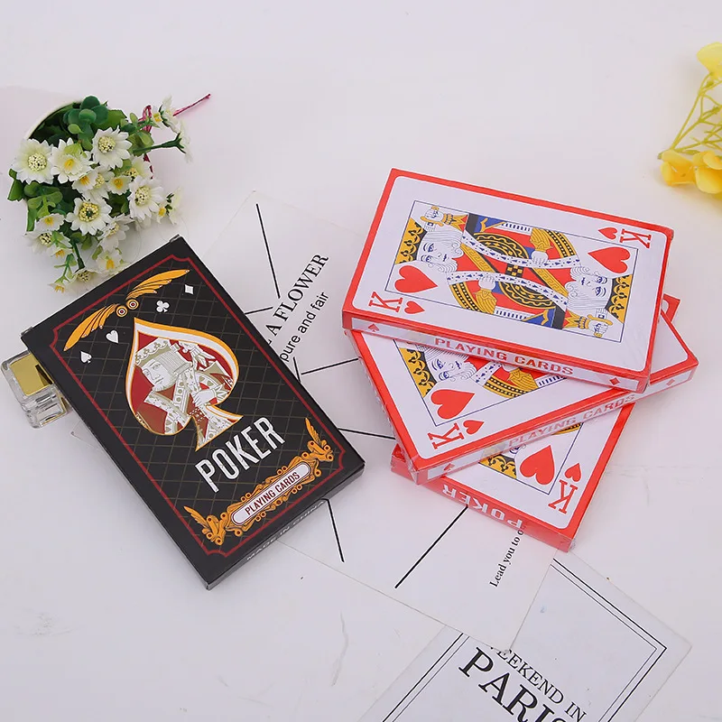 American Red K or Black K Playing Cards Magic Poker Entertainment Cards board game 0.27kg/set
American Red K or Black K Playing Cards Magic Poker Entertainment Cards board game 0.27kg/set