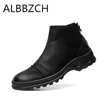 New Men's Chelsea Ankle Boots Quality Cow Leather Work Boots British Trend Business Casual Men Boots Botas Plus Size 38-44
New Men's Chelsea Ankle Boots Quality Cow Leather Work Boots British Trend Business Casual Men Boots Botas Plus Size 38-44