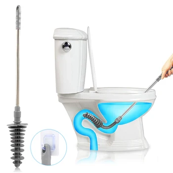 Drain Clog Dredge Tools Powerful Toilet Plunger Auger Cleaner For Bathroom Kitchen Sink
Drain Clog Dredge Tools Powerful Toilet Plunger Auger Cleaner For Bathroom Kitchen Sink