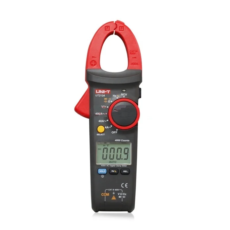 UNI-T UT213B True RMS AC Digital Clamp Meters Multimeters Digital Multimeter 400A Digital Clamp Meters
UNI-T UT213B True RMS AC Digital Clamp Meters Multimeters Digital Multimeter 400A Digital Clamp Meters