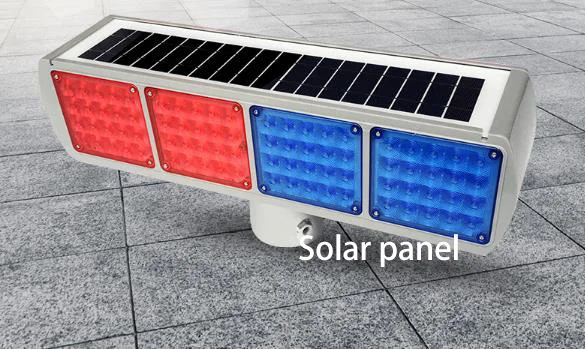 Solar flash lamp, integral barricade strobe,LED red and blue flash, construction signal warning light
Solar flash lamp, integral barricade strobe,LED red and blue flash, construction signal warning light
