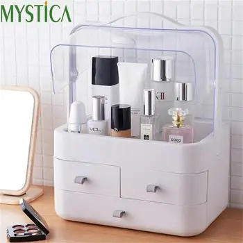 2019 Desktop Multi-functional Makeup Box Plastic Cosmetic Storage Box With Drawer Jewelry Sundries Storage Container Organizer
2019 Desktop Multi-functional Makeup Box Plastic Cosmetic Storage Box With Drawer Jewelry Sundries Storage Container Organizer