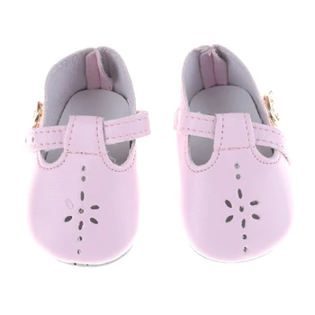 1Pair baby Doll Shoes Fit for girl baby Doll Accessories Girl Gift Pink Leather Shoes 43cm
1Pair baby Doll Shoes Fit for girl baby Doll Accessories Girl Gift Pink Leather Shoes 43cm