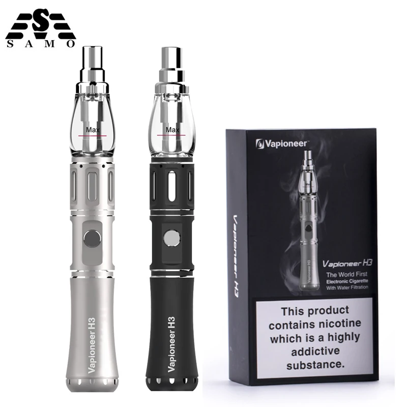 Original Jomotech Vapioneer H3 Electronic Cigarette starter kits 18650 battery 510 Thread H3 hookah Water Filter Vape Vaporizer
Original Jomotech Vapioneer H3 Electronic Cigarette starter kits 18650 battery 510 Thread H3 hookah Water Filter Vape Vaporizer