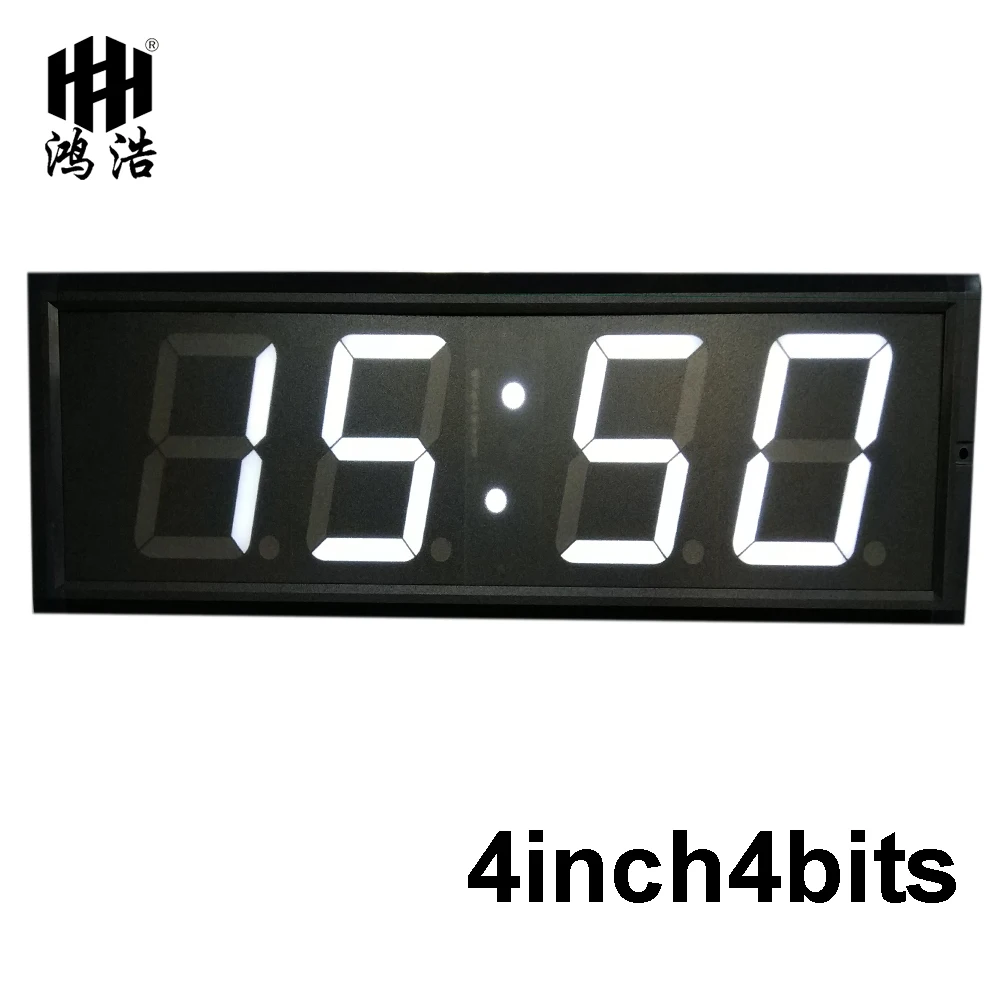 HongHao 4" LED Countdown&CountUP stopwatch and Clock White Color Hours Minutes IR Remote Control Aluminum Casese(HIT4-4W)
HongHao 4" LED Countdown&CountUP stopwatch and Clock White Color Hours Minutes IR Remote Control Aluminum Casese(HIT4-4W)