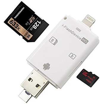 Trail Camera Viewer for Android Devices, Micro Usb Connection, Reads&Writes SD and Micro SD Cards for Hunting Camera Card Reader
Trail Camera Viewer for Android Devices, Micro Usb Connection, Reads&Writes SD and Micro SD Cards for Hunting Camera Card Reader