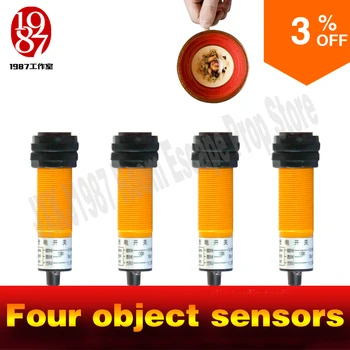 Real life escape room props Four object sensors prop any object close to sensors in right order to unlock from JXKJ1987 chamber
Real life escape room props Four object sensors prop any object close to sensors in right order to unlock from JXKJ1987 chamber