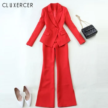 Spring Autumn Two Piece Set Office Blazer And Pants 2 Piece Suit Women Long Sleeve Elegant Formal Set
Spring Autumn Two Piece Set Office Blazer And Pants 2 Piece Suit Women Long Sleeve Elegant Formal Set