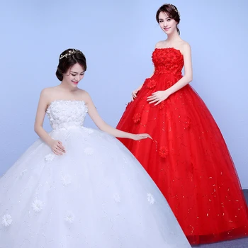 Tulle Blanco Robe Mariage Wedding Dresses Lace Princess Elegant blanco Applique Brush Bridal Gowns robe de mariee
Tulle Blanco Robe Mariage Wedding Dresses Lace Princess Elegant blanco Applique Brush Bridal Gowns robe de mariee