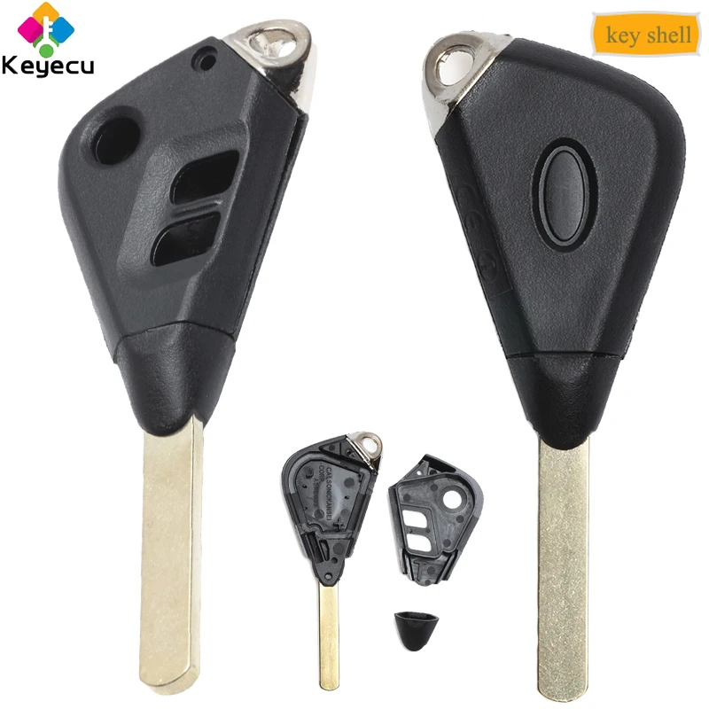 KEYECU Replacement Uncut Remote Control Car Key Shell Case Cover - 3 Buttons - FOB for Subaru Liberty Impreza Outback 2007-2010
KEYECU Replacement Uncut Remote Control Car Key Shell Case Cover - 3 Buttons - FOB for Subaru Liberty Impreza Outback 2007-2010