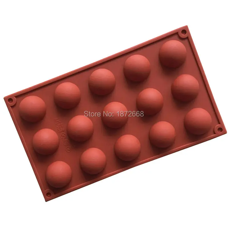 Creative DIY 15 even dome silicone cake mold chocolate mould pudding mold 100pcs Free DHL/Fedex
Creative DIY 15 even dome silicone cake mold chocolate mould pudding mold 100pcs Free DHL/Fedex