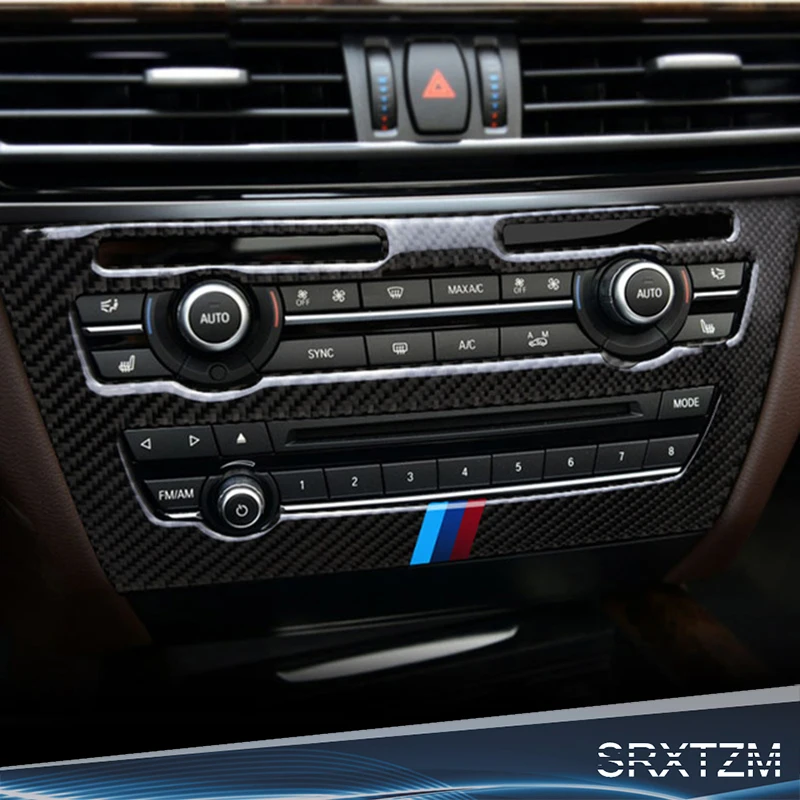 SRXTZM For Bmw F15 F16 X5 X6 2014-2017 Carbon Fiber Car CD Control Panel Stickers CD Panel Frame Refit Panel Decoration
SRXTZM For Bmw F15 F16 X5 X6 2014-2017 Carbon Fiber Car CD Control Panel Stickers CD Panel Frame Refit Panel Decoration