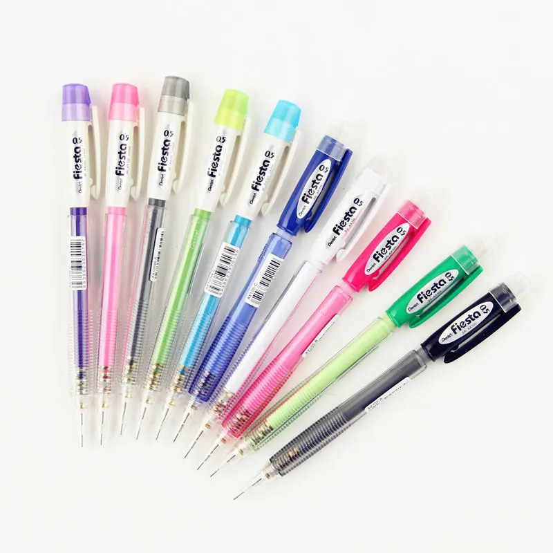 Pack of 3 Pentel Fiesta AX105 Techniclick Mechanical Pencil 0.5mm Japan 10 Color for choose
Pack of 3 Pentel Fiesta AX105 Techniclick Mechanical Pencil 0.5mm Japan 10 Color for choose