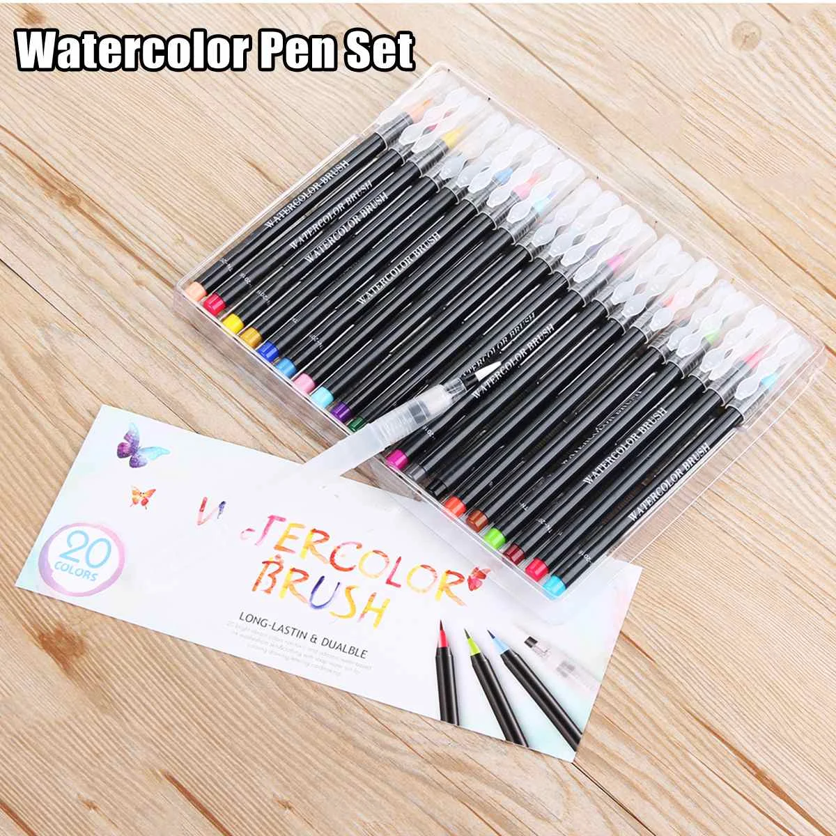 21PCS Colors Fine Liner Drawing Painting Watercolor Art Marker Pens Dual Tip Brush Pen School Supplies
21PCS Colors Fine Liner Drawing Painting Watercolor Art Marker Pens Dual Tip Brush Pen School Supplies