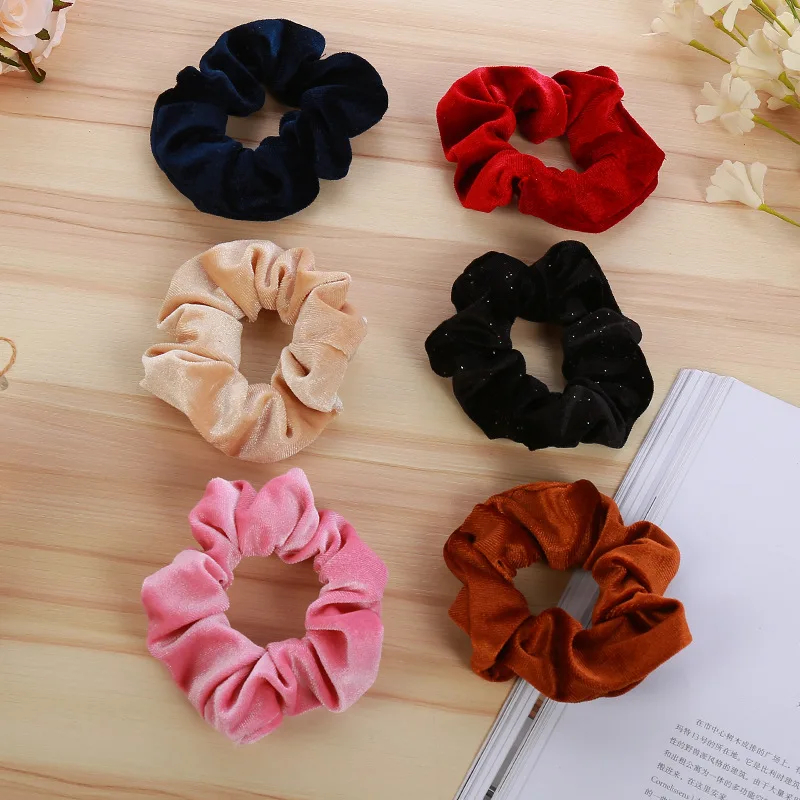 New arrival Fashion women pretty velvet Hair bands cute solid hair scrunchies girl's hair Tie Accessories Ponytail Holder
New arrival Fashion women pretty velvet Hair bands cute solid hair scrunchies girl's hair Tie Accessories Ponytail Holder