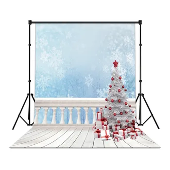 LB Polyester & Vinyl White Christmas Tree Gifts Balcony Snowflake Dreamy Backgrounds For Photo Studio Photography Backdrops
LB Polyester & Vinyl White Christmas Tree Gifts Balcony Snowflake Dreamy Backgrounds For Photo Studio Photography Backdrops