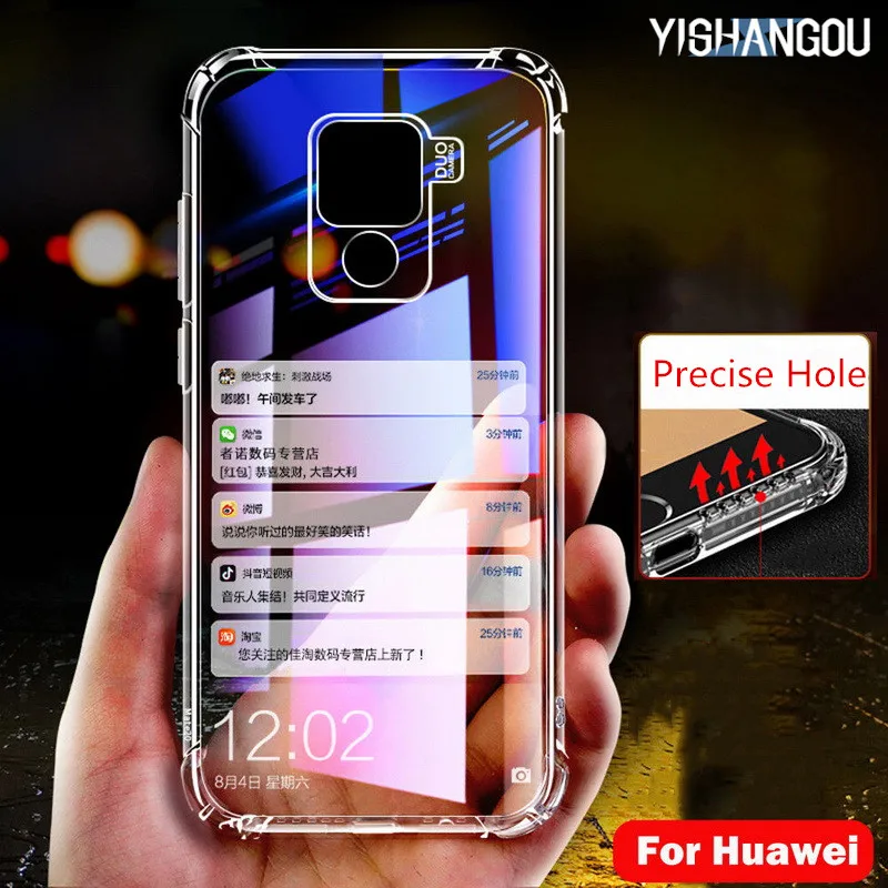 Corner Increased Protect Soft Silicon Clear Case For Huawei P30 Lite P20 Pro Mate20 X NOVA 4 3i Y9 2019 Y6 Y7 Prime P Smart Plus
Corner Increased Protect Soft Silicon Clear Case For Huawei P30 Lite P20 Pro Mate20 X NOVA 4 3i Y9 2019 Y6 Y7 Prime P Smart Plus