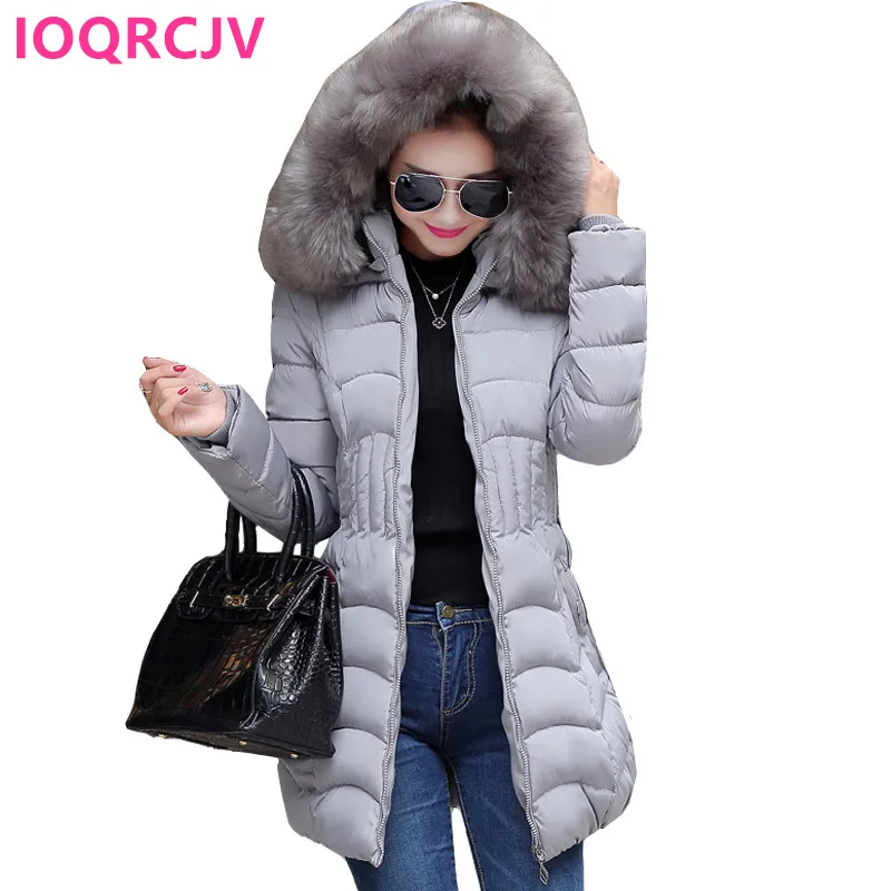 2019 Women Winter Hooded Warm Coat Slim Plus Size Big Fur Collar Parkas Cotton Padded Basic Jacket Female Jaqueta Feminina R937
2019 Women Winter Hooded Warm Coat Slim Plus Size Big Fur Collar Parkas Cotton Padded Basic Jacket Female Jaqueta Feminina R937