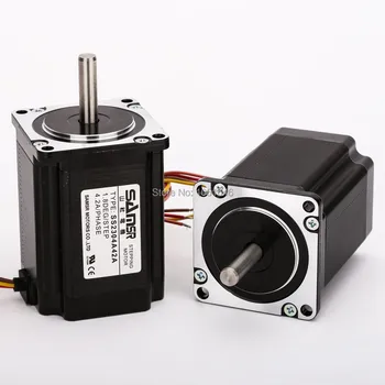 NEMA 23 Stepper motor, 57 stepper motor , two phase 1.8 degree high torqure and small noise stepper motor 77.5mm length
NEMA 23 Stepper motor, 57 stepper motor , two phase 1.8 degree high torqure and small noise stepper motor 77.5mm length