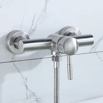 Wall Mounted Stainless Steel Shower Mixer Shower Faucet Hot And Cold Bath Mixing Valve Concealed Solar Water Heater
Wall Mounted Stainless Steel Shower Mixer Shower Faucet Hot And Cold Bath Mixing Valve Concealed Solar Water Heater
